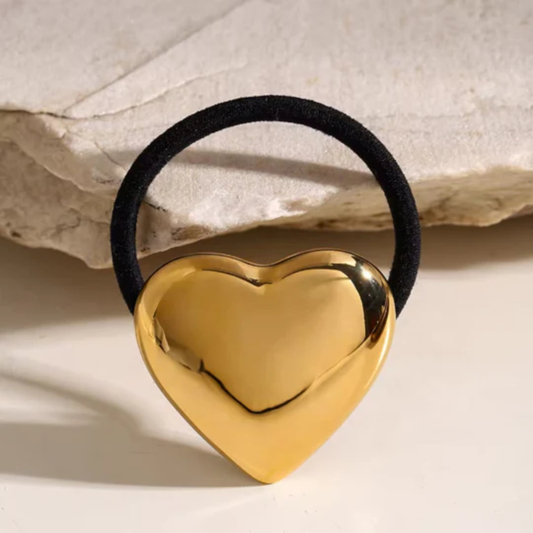 Gilded Heart Hair Band