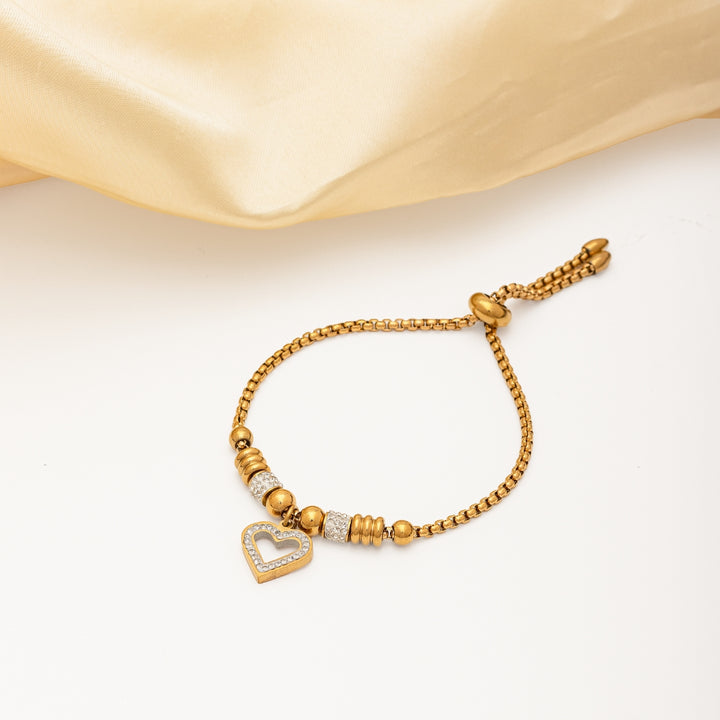 Heart Charm Bracelet