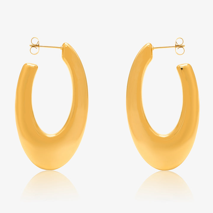 Chic Oval Earrings