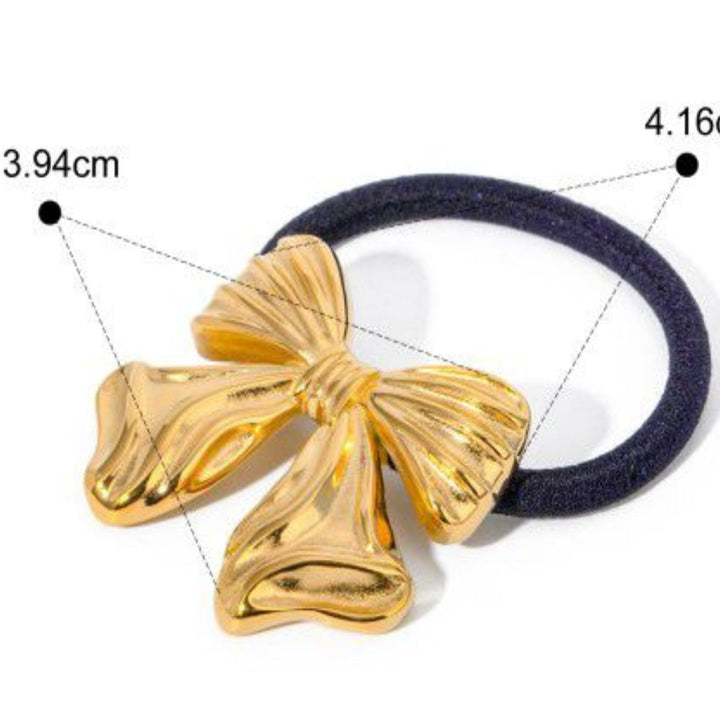 Gilded Bow Hair Band