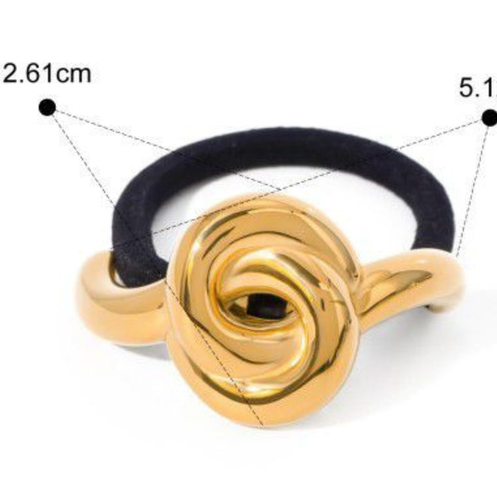 Gilded Harmony Hair Band