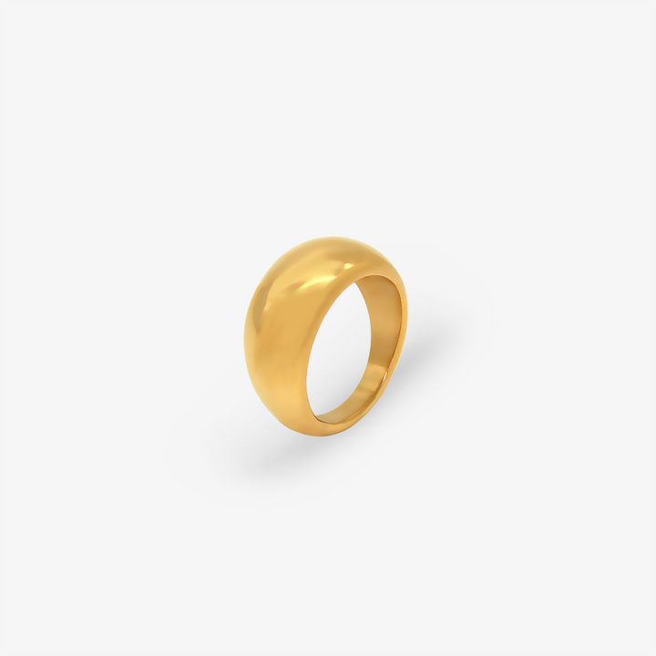 Gilded Statement Ring