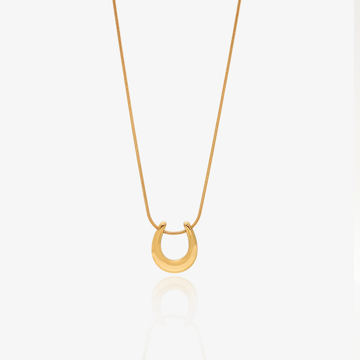 Golden Arc Necklace