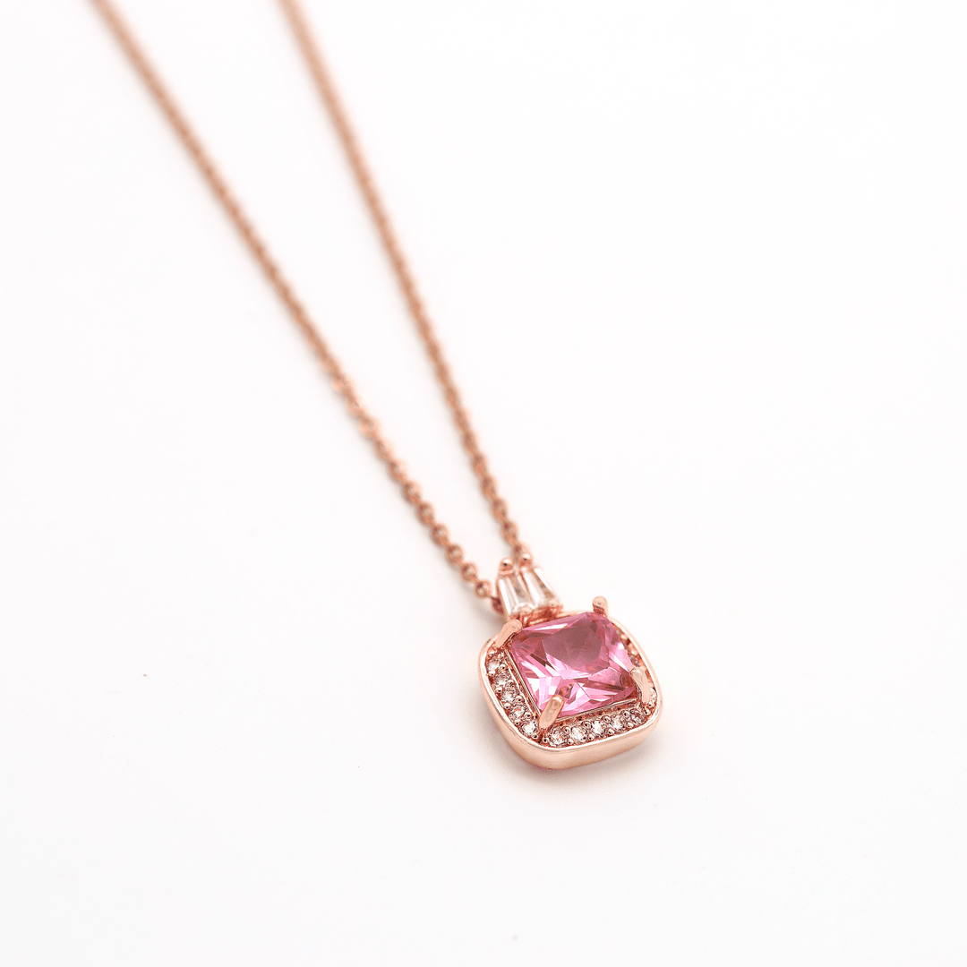 Ethereal Star Ruby Pendant Necklace